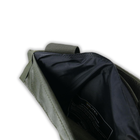 Универсальная сумка-защита паха (напашник-фартук) с баллистическим пакетом 1 класс защиты Militex cordura Хаки - изображение 5