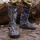 Тактичні військові водоштовхувальні бахіли для захисту від дощу гамаші на взуття Камуфляж XL (46-48 розмір) - зображення 2