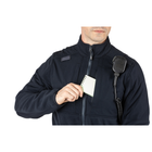 Куртка тактична флісова 5.11 Tactical Fleece 2.0 L Dark Navy - зображення 12