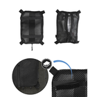 Підсумок універсальний сітчастий Sturm Mil-Tec Mesh Bag with Velcro M Black (16003502-M) - зображення 2