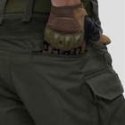 Тактичні штани UATAC Gen 5.4 Olive (Олива) з наколінниками 3XL - изображение 15