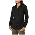 Сорочка тактична жіноча 5.11 Women's Liberty Flex Long Sleeve Shirt XL Black - зображення 2