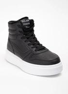 Кеды зимние высокие 342340 Fashion 40 (25 см) Черный