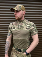Летняя боевая рубашка потоотводная Tactical Series Multicam мультикам XL - изображение 3