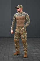 Тактична бойова потовідвідна сорочка Tactical Series Multicam мультикам L - зображення 9