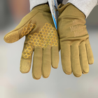Перчатки тактические Mechanix ColdWork Base Layer Coyote, Койот, размер XL, сенсорные, теплые зимние перчатки - изображение 1