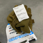 Перчатки тактические Mechanix ColdWork Base Layer Coyote, Койот, размер XL, сенсорные, теплые зимние перчатки - изображение 5