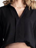 Bluzka damska z długim rękawem Figl M621 S Czarna (5902194359016) - obraz 5