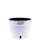 Горшок с автополивом Santino ASTI 1,4 л белый-черный (AST14WHT/BL)