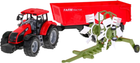 Traktor Ramiz Farm Tractor Set do przewracania siana z wywrotką (5903864950090) - obraz 4