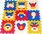 Розвиваючий килимок Roger Animals Puzzle 9 елементів (5903864958478) - зображення 1