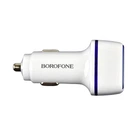 Авто Зарядное Устройство Borofone BZ14A PD20W+QC3.0 Type-C to Type-C 3A Цвет Белый
