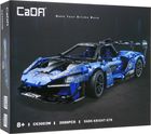 Klocki konstrukcyjne CaDA Dark Knight GTR Wyścigowe auto 2088 elementów (5903864953206) - obraz 6