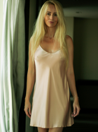 Нічна сорочка жіноча Kalimo Ibiza M Бежева (5902429234330) - зображення 1