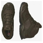 Ботинки тактические Salomon XA Forces MID GTX Earth Brown, Размер 46 - изображение 5