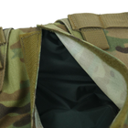 Універсальна сумка-захист паху (напашник) потрійний з балістичним пакетом 1 клас захисту Militex cordura Мультикам - зображення 7