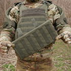 Універсальна сумка-захист попереку з балістичним пакетом 1 клас захисту Militex cordura Хакі - зображення 10