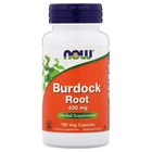 Натуральная добавка Now Foods Burdock Root 430 мг