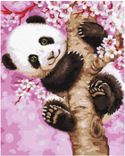 Malowanie po numerach Twoje Hobby Figlarna Panda 30 x 50 cm (685071762615) - obraz 6