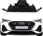 Електромобіль Ramiz Audi E-Tron Sportback Білий (5903864951271) - зображення 3