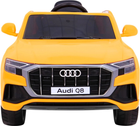 Samochód elektryczny Ramiz Audi Q8 Lift Żółty (5903864906240) - obraz 3