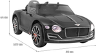 Електромобіль Ramiz Bentley EXP 12 Чорний (5903864906127) - зображення 2