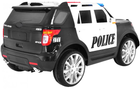 Електромобіль Ramiz SUV Police Чорно-білий (5903864904703) - зображення 3