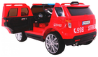 Samochód elektryczny Ramiz SUV Police Czerwony (5903864904697) - obraz 2