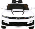 Електромобіль Ramiz Chevrolet Camaro 2SS Білий (5903864951479) - зображення 3