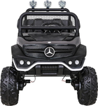 Електромобіль Ramiz Jeep Mercedes Benz Unimog Чорний (5903864914825) - зображення 3