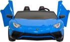 Електромобіль Ramiz Lamborghini Aventador SV Блакитний (5903864955767) - зображення 4