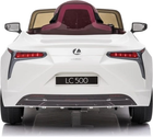 Samochód elektryczny Ramiz Lexus LC500 Biały (5903864941104) - obraz 3