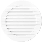 Решетка круглая с сеткой AIRROXY AOzS 80 White (02-215)