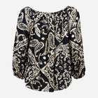 Блузка жіноча Zaiia ZABL10 One size Чорна (8220355498853) - зображення 5