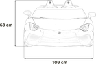 Samochód elektryczny Ramiz Lamborghini Aventador SV Biały (5903864940473) - obraz 2