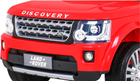 Samochód elektryczny Ramiz Land Rover Discovery Czerwony (5903864913354) - obraz 12