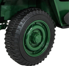 Електромобіль Ramiz Ramiz Military Retro DDW-1 4 x 4 Зелений (5903864906202) - зображення 18