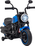 Motocykl elektryczny Ramiz Chopper Faster Niebieski (5903864941029) - obraz 5