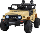 Електромобіль позашляховий Ramiz Toyota FJ Cruiser 4 x 4 Бежевий (5903864956283)