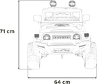 Електромобіль позашляховий Ramiz Toyota FJ Cruiser 4 x 4 Білий (5903864956290) - зображення 2