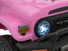 Електромобіль позашляховий Ramiz Toyota FJ Cruiser 4 x 4 Рожевий (5903864956306) - зображення 15