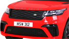 Samochód elektryczny Ramiz Range Rover Velar Czerwony (5903864914122) - obraz 12