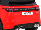 Електромобіль Ramiz Range Rover Velar Червоний (5903864914122) - зображення 13