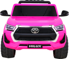 Samochód elektryczny Ramiz Toyota Hilux Różowy (5903864955422) - obraz 2