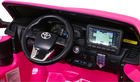 Samochód elektryczny Ramiz Toyota Hilux Różowy (5903864955422) - obraz 8