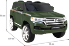 Електромобіль Ramiz Toyota Land Cruiser Зелений (5903864953022) - зображення 2