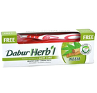 Зубна паста аюрведична Нім Dabur Herb'l, 150 г + щітка