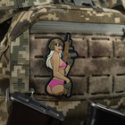 Нашивка M-Tac Tactical girl №4 PVC Pink - изображение 5