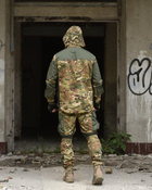 Тактичний полегшений костюм Гірка з наколінниками штани+куртка 3XL мультикам+олива (16550) - зображення 3