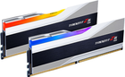 Оперативна пам'ять G.Skill DDR5-6000 65536MB PC5-48000 (Kit of 2x32GB) Trident Z5 RGB Silver (F5-6000J3040G32GX2-TZ5RS) - зображення 3